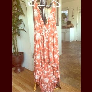Beachy hi-lo dress